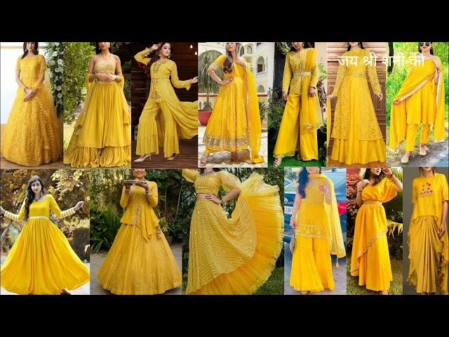 50+ yellow colour dress  Lastest designs 2024