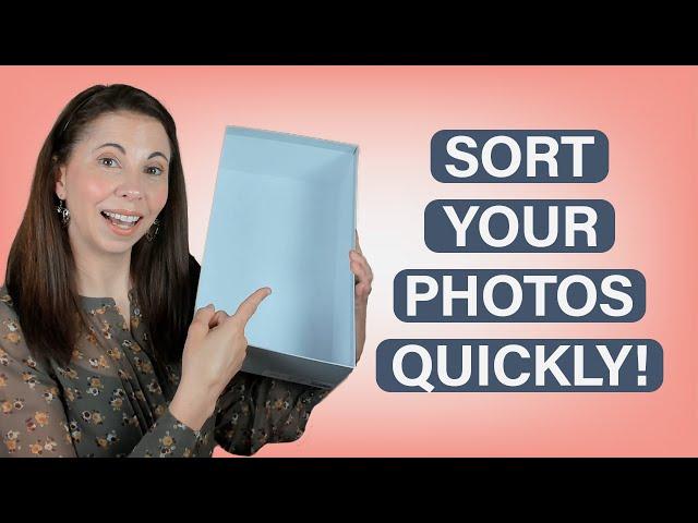 The ABC's of photo organizing | Sort your photos