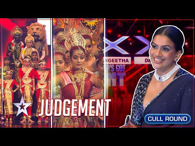 Sada Hiru Tharu Academy & Amritha School Of Dance | JUDGEMENT | Sri Lanka's Got Talent | Sirasa TV