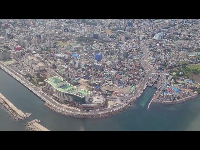 제주도 항공뷰