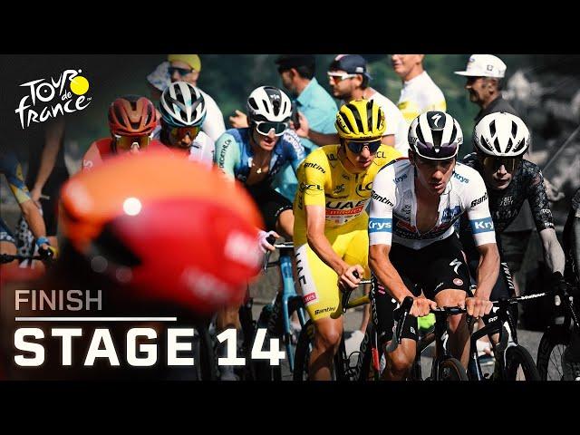 Highlights: 2024 Tour de France, Stage 14 finish | Cycling on NBC Sports