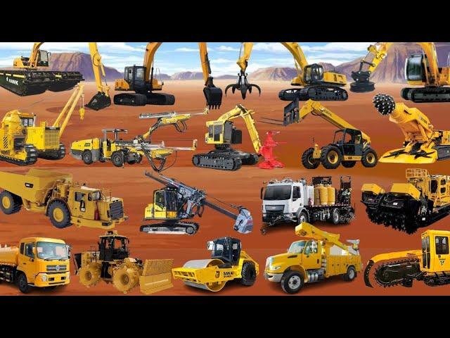 MACAM MACAM ALAT BERAT DAN FUNGSINYA | HEAVY EQUIPMENT A TO Z