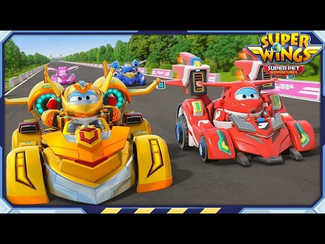 [SUPERWINGS7] Super Wings Speed Squad | Superwings Superpet Adventures | S7 EP22 | Super Wings