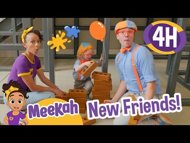 Blippi and Meekah's Friendship Adventure! | 4 HOURS OF MEEKAH! | Educational Videos for Kids