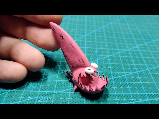 Sculpting Don't Starve sea hound - Polymer Clay (Fimo) Tutorial
