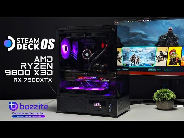 FASTEST Steam Deck OS Gaming PC We've Ever Built!