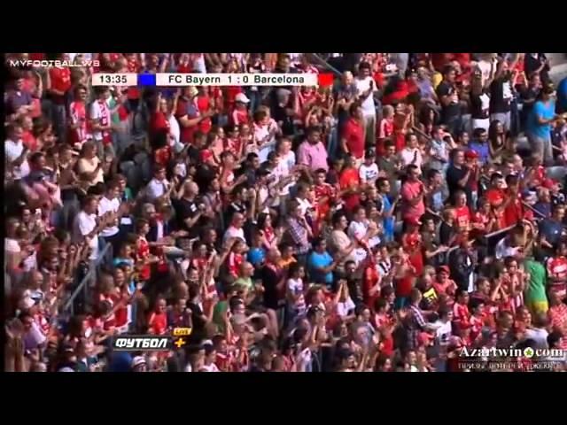 Philipp Lahm Goal FC Bayern Munich vs FC Barcelona 1 0 Friendly) 2013 HD