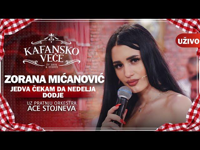 ZORANA MICANOVIC - JEDVA CEKAM DA NEDELJA DODJE I UZIVO (ORK. ACA STOJNEV) 2022 I OTV VALENTINO