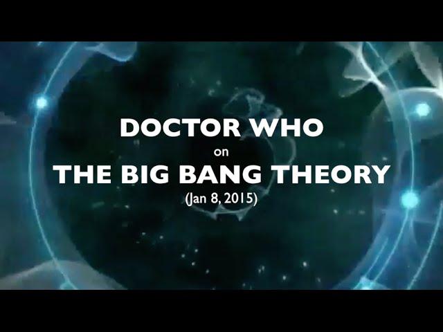 Doctor Who on The Big Bang Theory