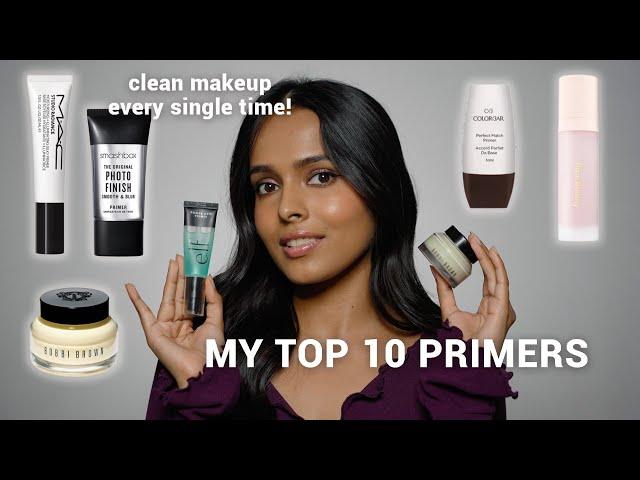 MY TOP 10 PRIMERS - Smashbox, e.l.f., M.A.C, Bobbi Brown