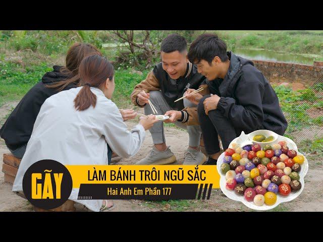 LÀM BÁNH TRÔI NGŨ SẮC | Hai Anh Em Phần 177 | Phim Học Đường Hài Hước Hay Nhất Gãy TV