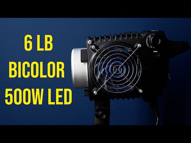 Zhiyun Molus B500 - A Lightweight 500w BiColor LED