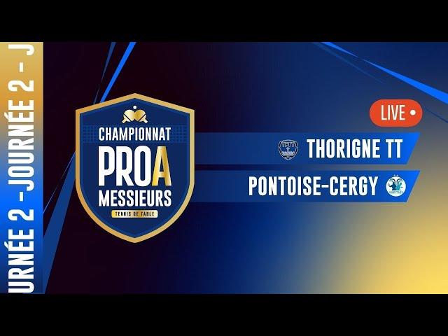 PRO A MESSIEURS | J2 | THORIGNE-FOUILLARD vs PONTOISE-CERGY AS