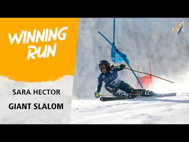 Hector back to winning ways in Giant Slalom | FIS Alpine World Cup 24-25