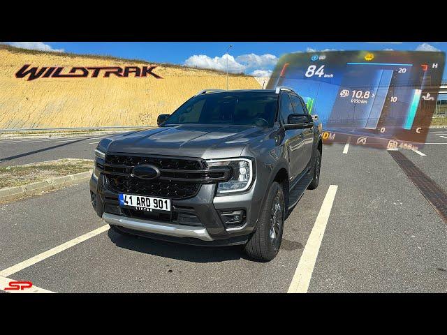 2024 FORD RANGER WILDTRAK - AUTOBAHN POV Test Drive I 4K