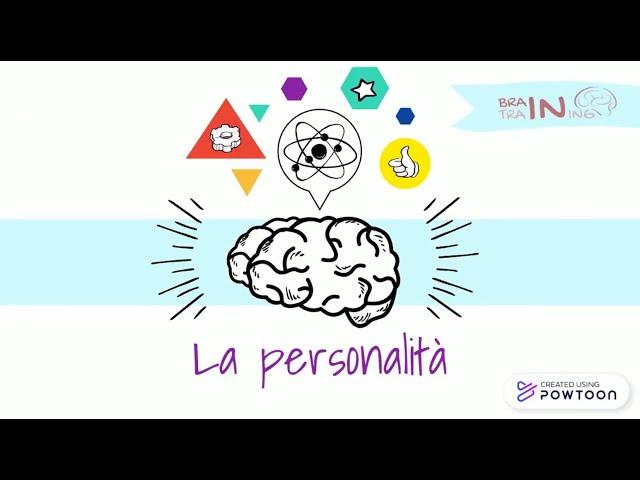 LA PERSONALITÀ...IN 3 MINUTI! || Brain in Training 