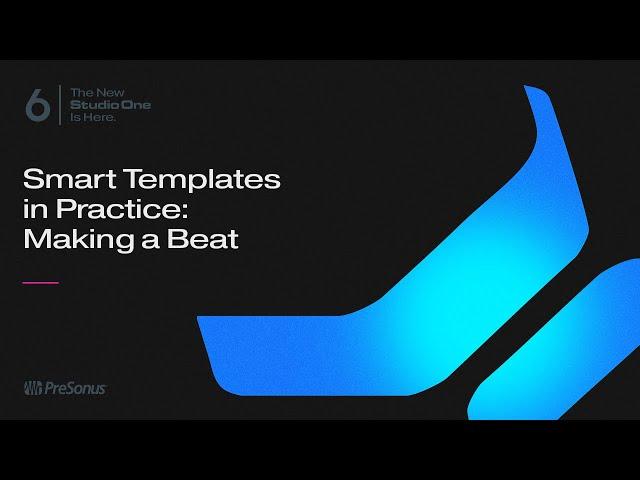 Studio One 6: Making a Beat with the Produce Beats Template