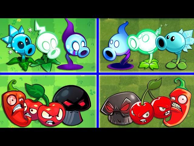 Random All Team 3 Plants PVZ 2 vs PVZ 3 - Which Version Will Win?