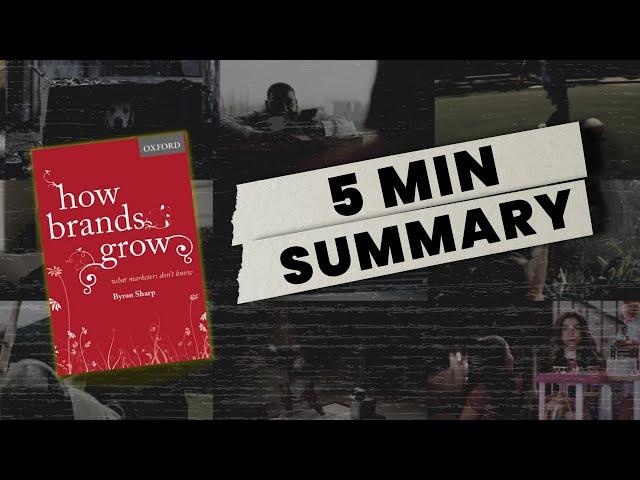 How Brands Grow By Byron Sharp (5 Minute Summary)