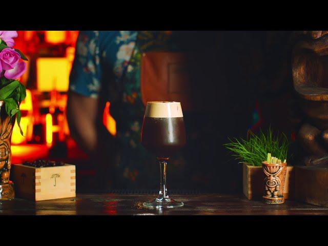 Cold Brew Punch - Rum & Coffee Tiki Cocktail | Delightful Drinks