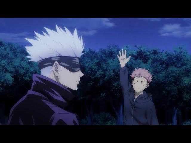 Jujutsu Kaisen تفاهة ايتادوري و غوجو لا حدود لها