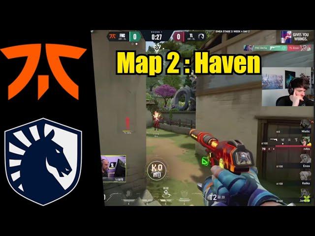 FNATIC vs TL | Map 2 | Champions Tour 2024: EMEA Stage 2 |