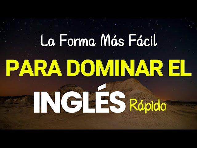  EL TRUCO MÁS FÁCIL PARA DOMINAR EL INGLÉS RÁPIDO  APRENDER INGLES MIENTRAS DUERMES 