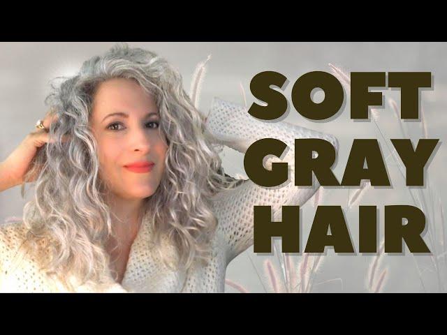 How to Get Soft-to-the-Touch Gray Hair