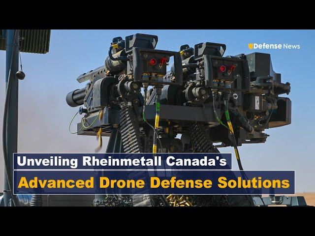 Rheinmetall Canada Showcases Cutting-Edge Drone Defense Technology