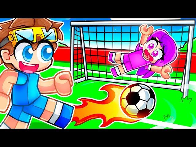 Nico vs Zoey Roblox SOCCER!