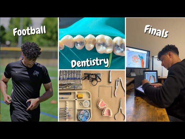 FINALS, FAITH AND FOOTBALL | Dental Student DITL