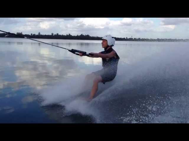 Luke Barefooting First Day of Winter 2013