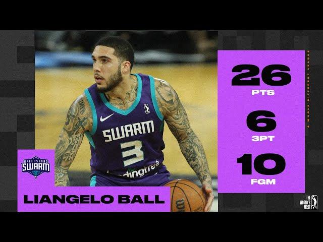 LiAngelo Ball EXPLODES For A Career-High 26 PTS & 6 3PT For Swarm