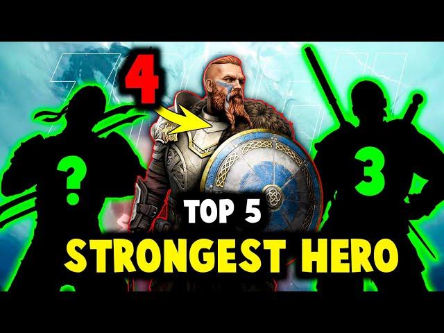 Top 5 Strongest/Best heroes in Shadow Fight Arena ️Shocking