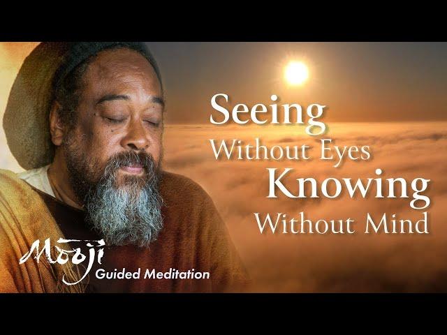 Sehen ohne Augen, wissen ohne Verstand - Geführte Meditation mit Mooji (mit Untertiteln)