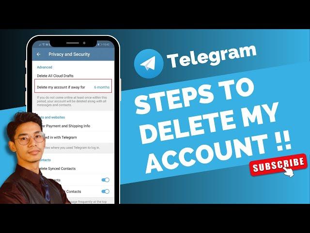 How to Delete My Telegram Account !