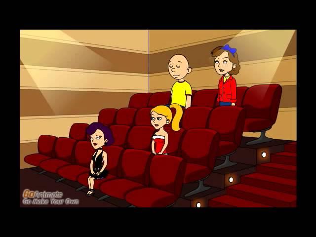 Caillou Goes To Chuck E Cheese's.