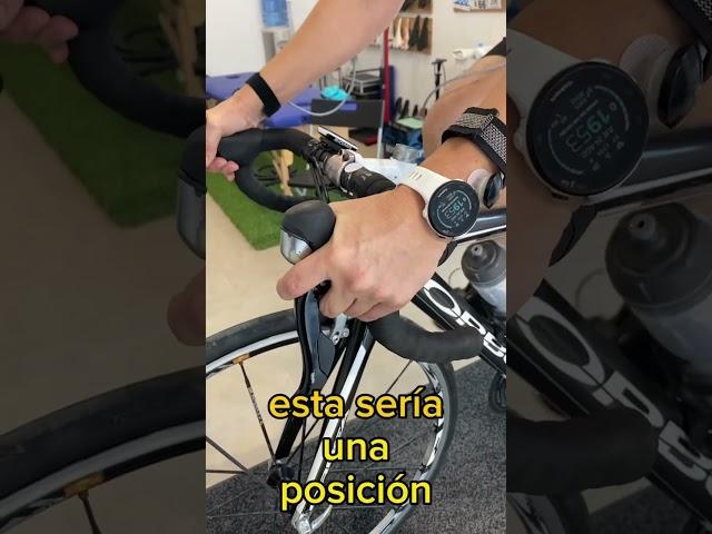Truco fácil para agarrar correctamente el manillar de la bicicleta de carretera