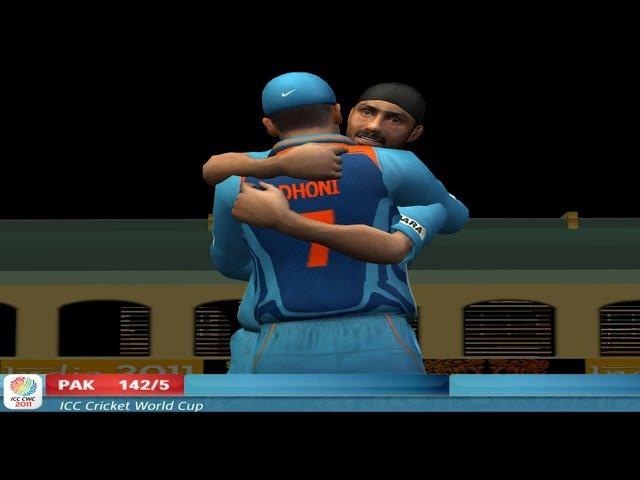 World Cup 2011 Semi-Final | Pakistan's Fall of Wickets | EA Sports Cricket 07