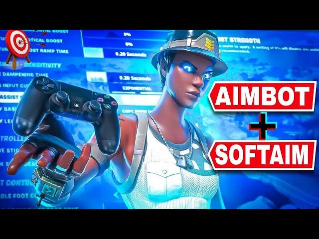 New *BEST* Controller Fortnite Settings/Sensitivity LINEAR *AIMBOT* - Chapter 4 Settings - PS4/XBOX