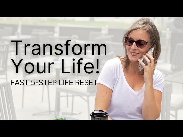 5 Simple Steps to Reset Your Life and Get Out of a Slump