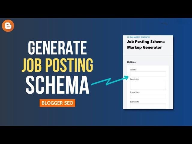 How to Generate Job Posting Schema Markup | Google Job Board Posting | Advance 2024