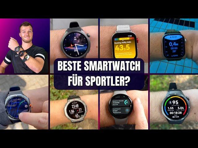 Die Besten Smartwatches für Sport und Fitness! (Apple, Samsung, Google, Huawei oder Amazfit?)