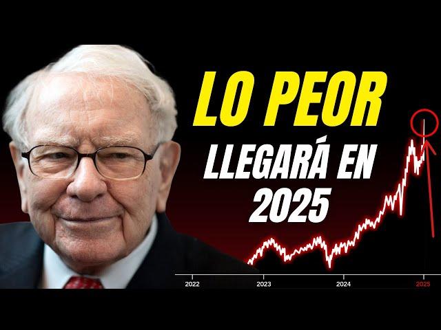 WARREN BUFFETT está vendiendo TODAS sus ACCIONES ¿HABRÁ una CRISIS en BOLSA 2025?