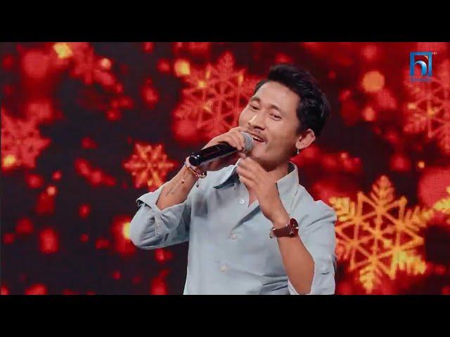 Dawa Tamang " Timilai Herne Bani Paryo.. The voice of Nepal session 6 Knockout.