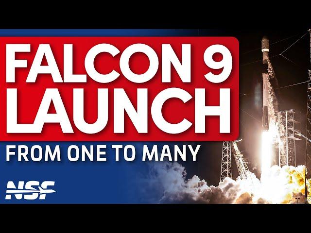  SpaceX Falcon 9 Launches Astranis Block 2 (From One To Many)