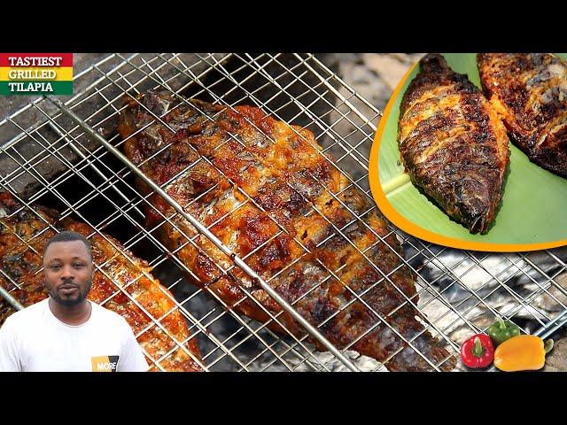 The Best Most Tastiest  Hot Grilled Tilapia - Local Oven Grilled Tilapia