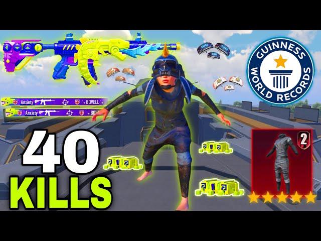 40 Kills!!MY HARDEST GAME in RANKED CONQUERORS LOBBY Solo Vs Squad IPUBG Mobile