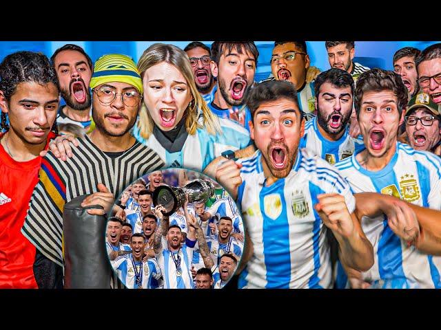 Argentina vs Colombia | Reacciones de Amigos | FINAL Copa América 2024