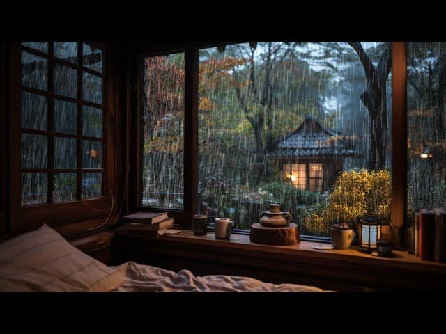 ️Don't Close The Window, Lie In A Warm Bed. Soothing rain sound will make you sleep